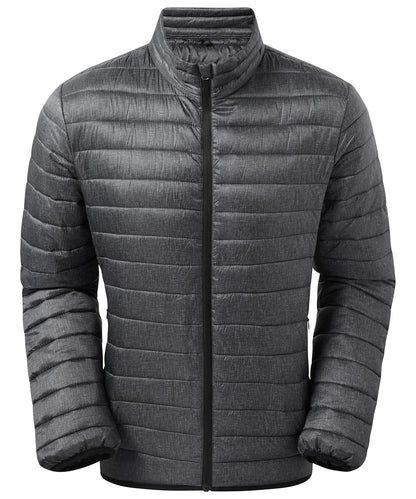 2786 Melange padded jacket Charcoal Melange