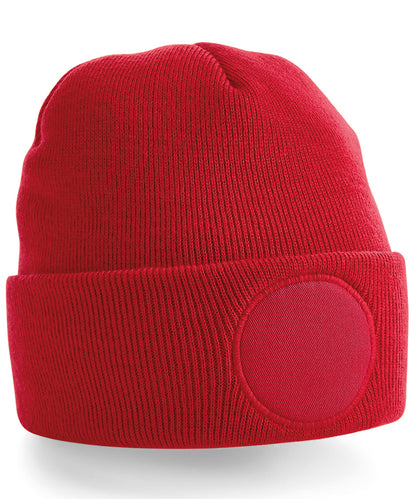 Beechfield Circular patch beanie Classic Red