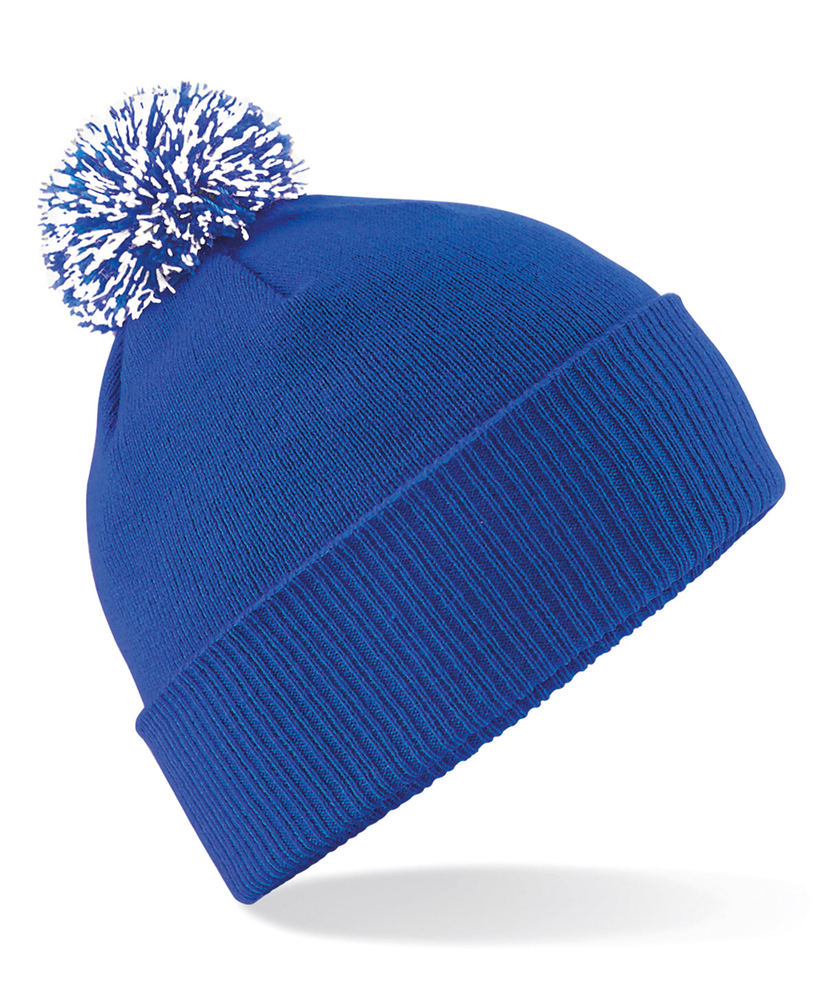 Beechfield Snowstar® beanie Bright Royal/White