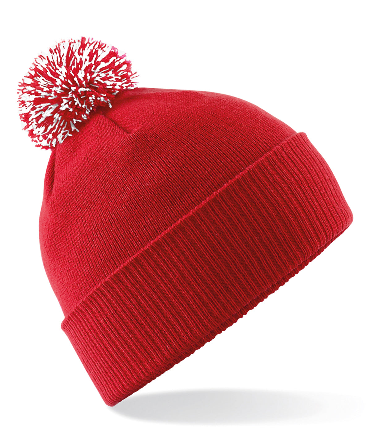 Beechfield Snowstar® beanie Classic Red/White