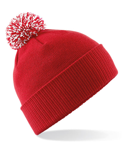 Beechfield Snowstar® beanie Classic Red/White