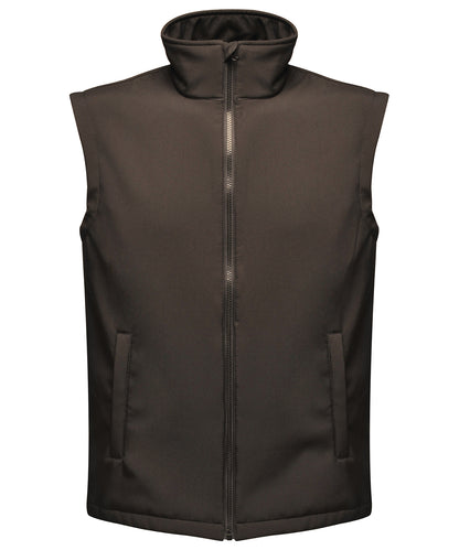 Regatta Professional Ablaze printable softshell bodywarmer Black/Black
