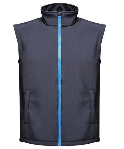 Regatta Professional Ablaze printable softshell bodywarmer Navy/French Blue