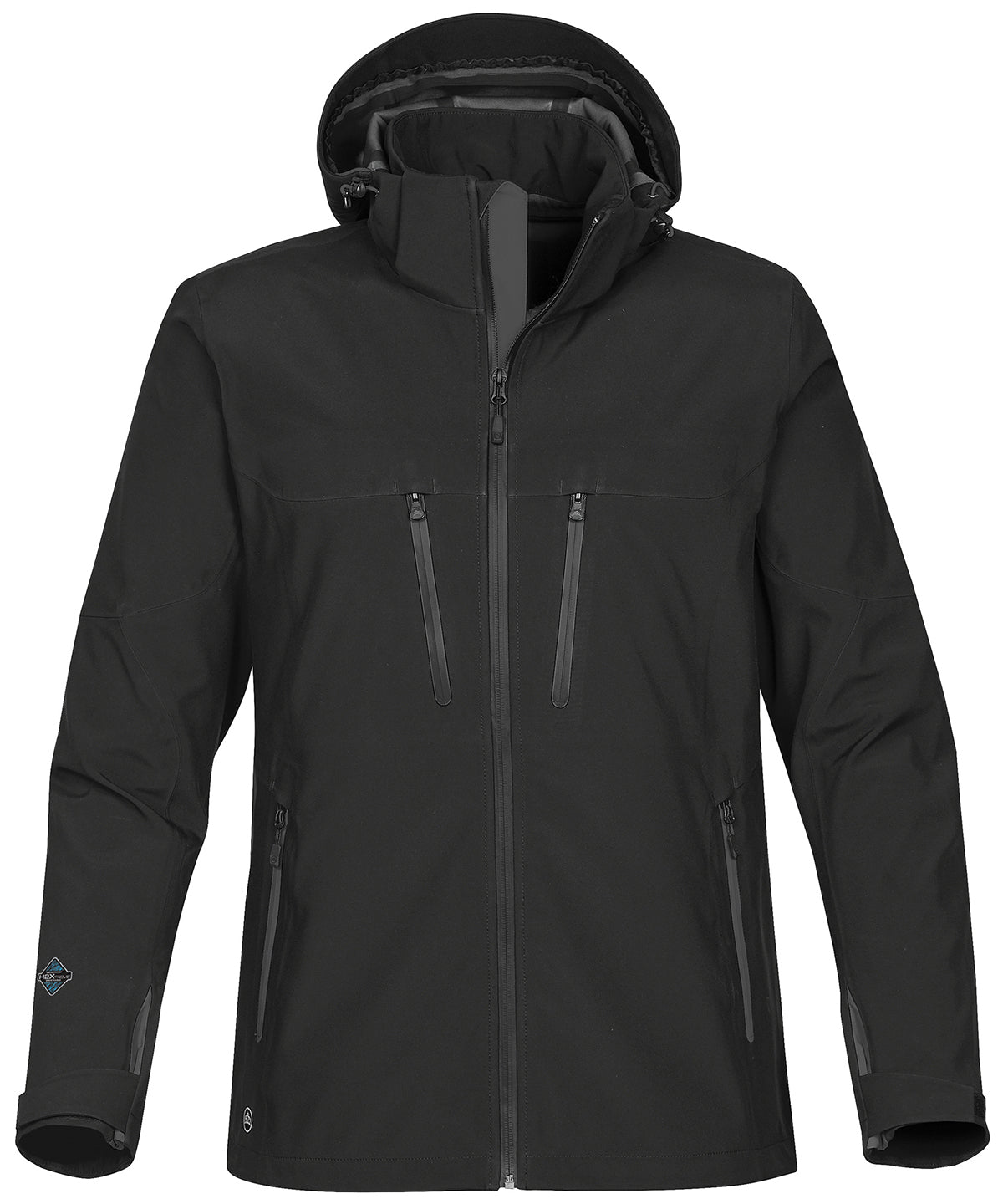 Stormtech Patrol technical softshell jacket Black/Carbon*