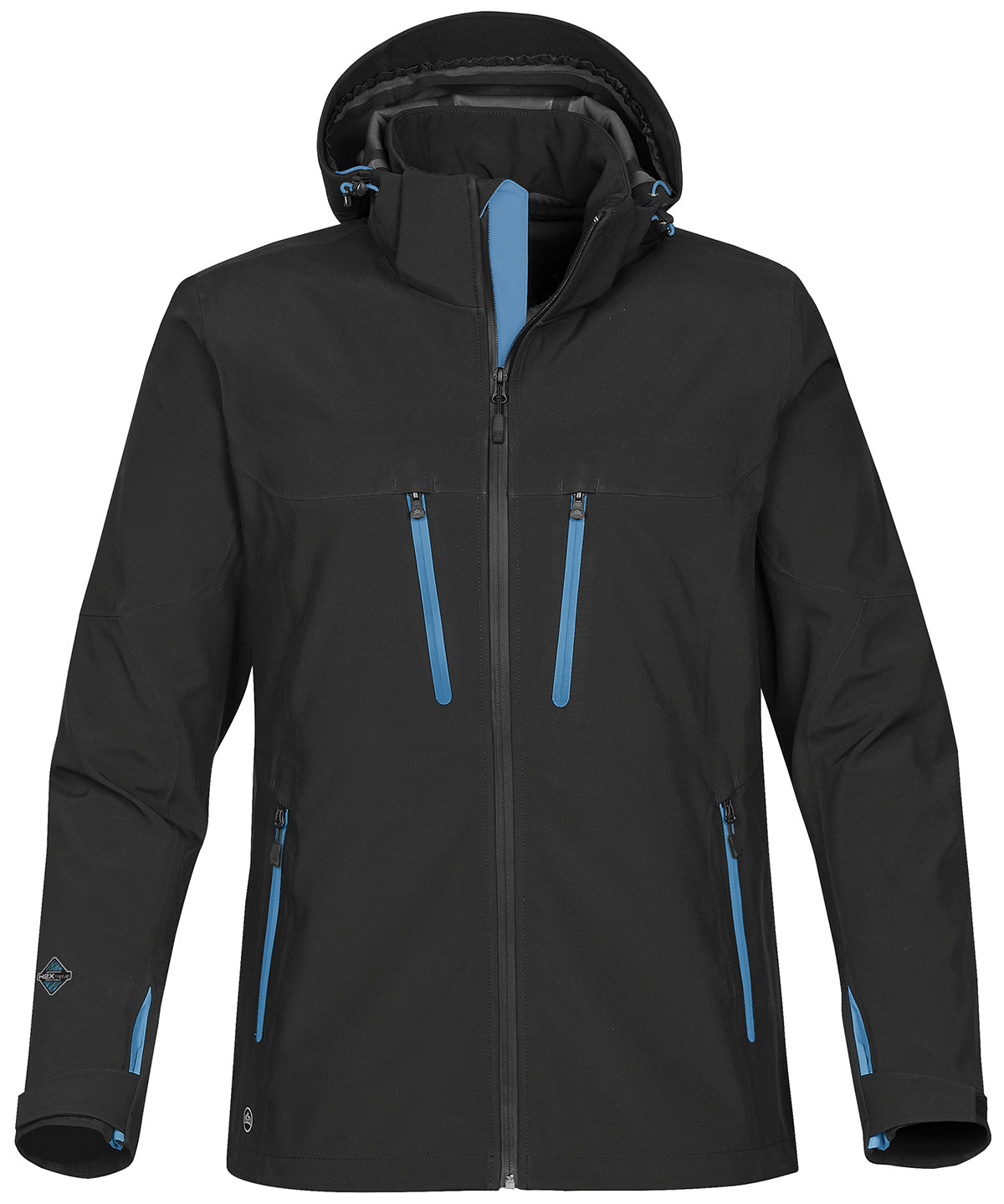 Stormtech Patrol technical softshell jacket Black/Electric*