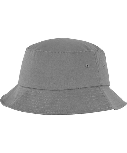 Flexfit / Yupoong Flexfit cotton twill bucket hat (5003) Grey