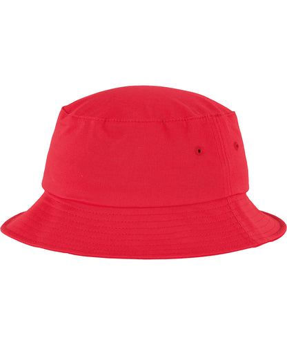 Flexfit / Yupoong Flexfit cotton twill bucket hat (5003) Red