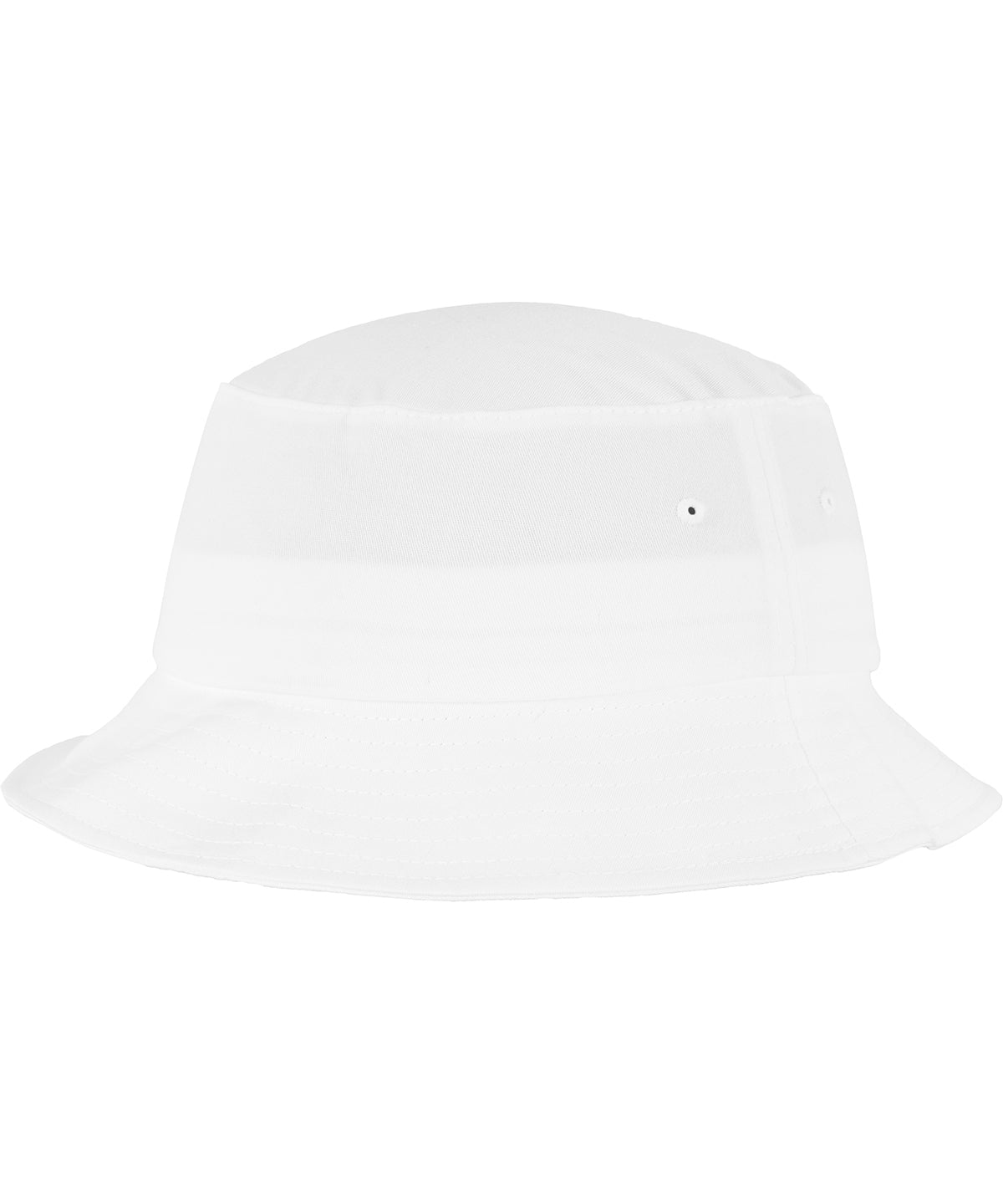 Flexfit / Yupoong Flexfit cotton twill bucket hat (5003) White