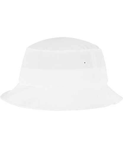 Flexfit / Yupoong Flexfit cotton twill bucket hat (5003) White