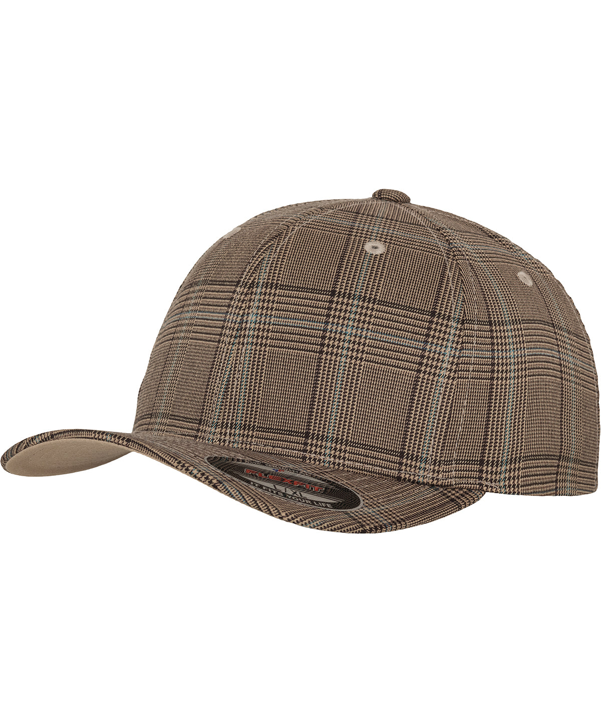 Flexfit / Yupoong Flexfit glen check (6196) Brown/Khaki