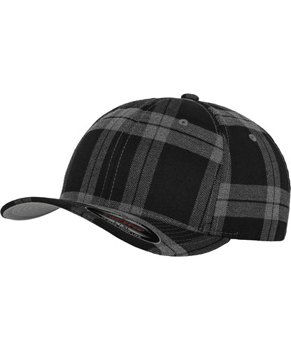 Flexfit / Yupoong Flexfit tartan plaid (6197) Black/Grey