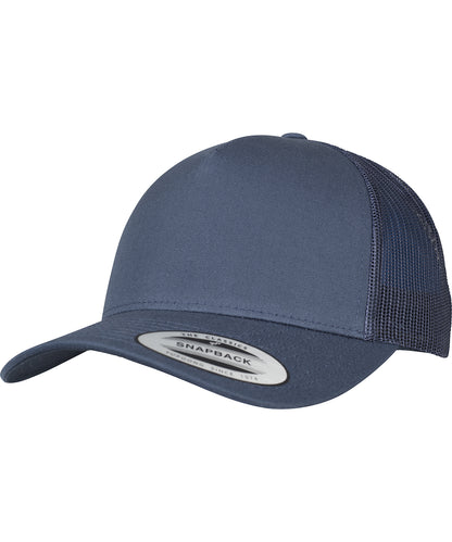 Flexfit / Yupoong 5-Panel retro trucker cap (6506) Navy