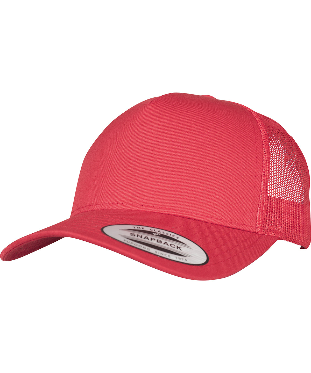 Flexfit / Yupoong 5-Panel retro trucker cap (6506) Red