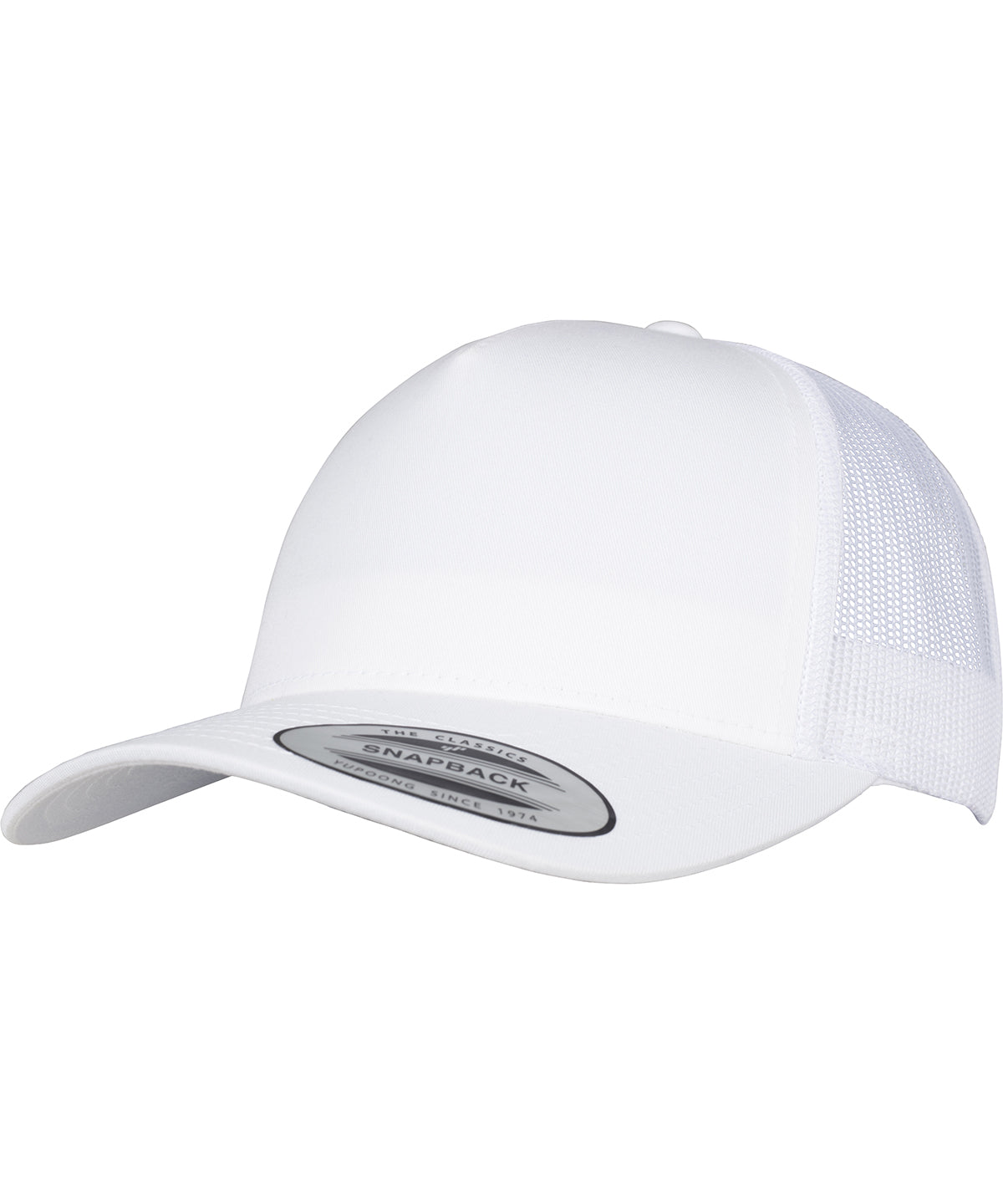 Flexfit / Yupoong 5-Panel retro trucker cap (6506) White