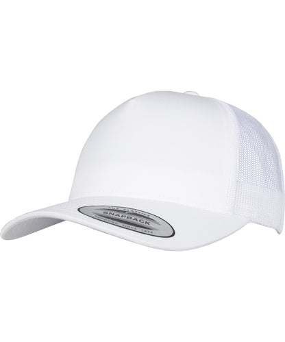 Flexfit / Yupoong 5-Panel retro trucker cap (6506) White