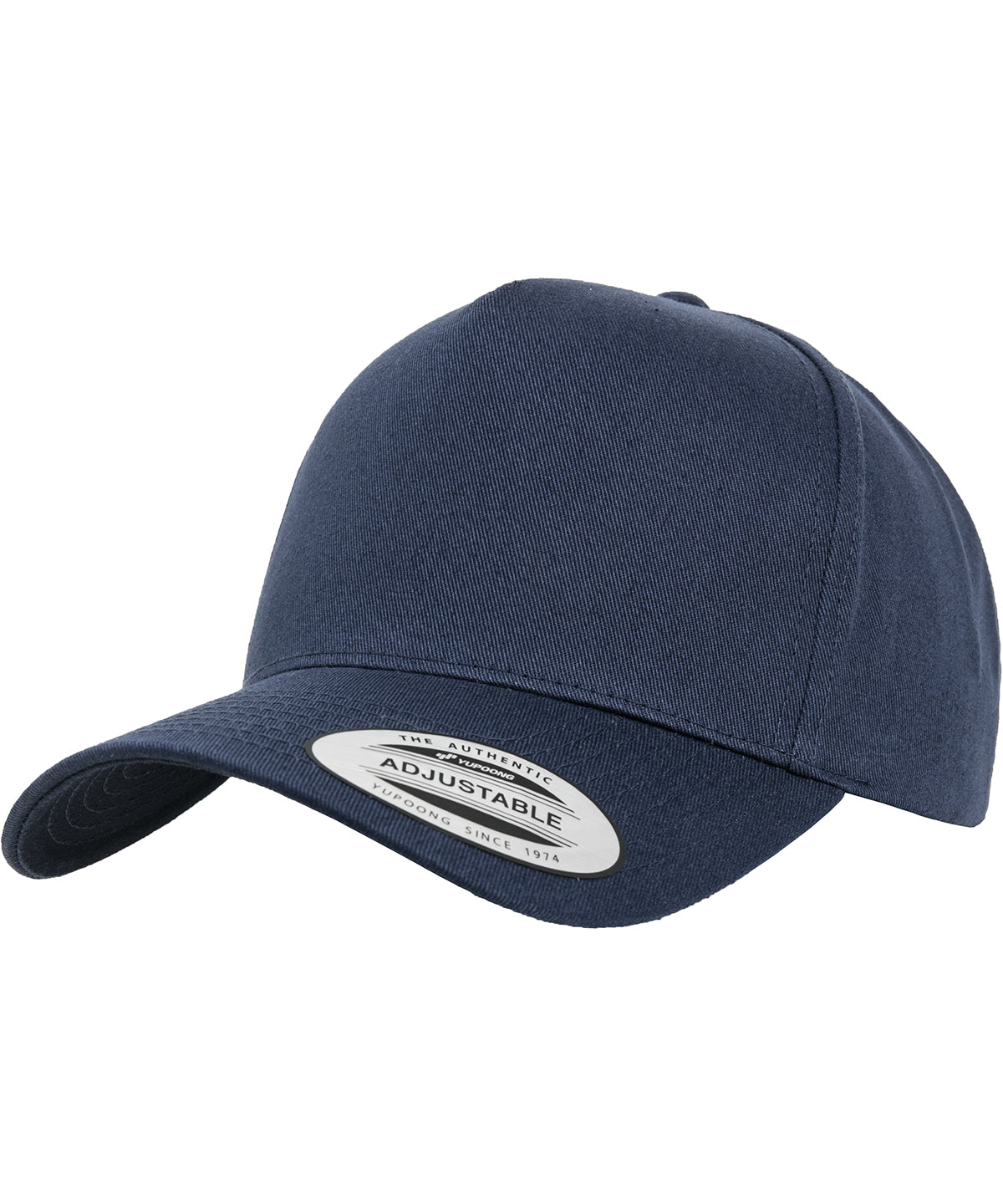 Flexfit / Yupoong 5-panel curved classic snapback (7707) Navy