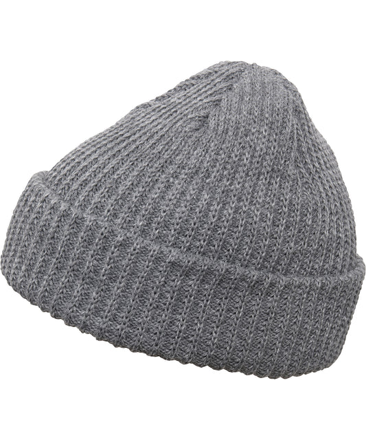 Flexfit / Yupoong Rib beanie (1502RB) Heather Grey