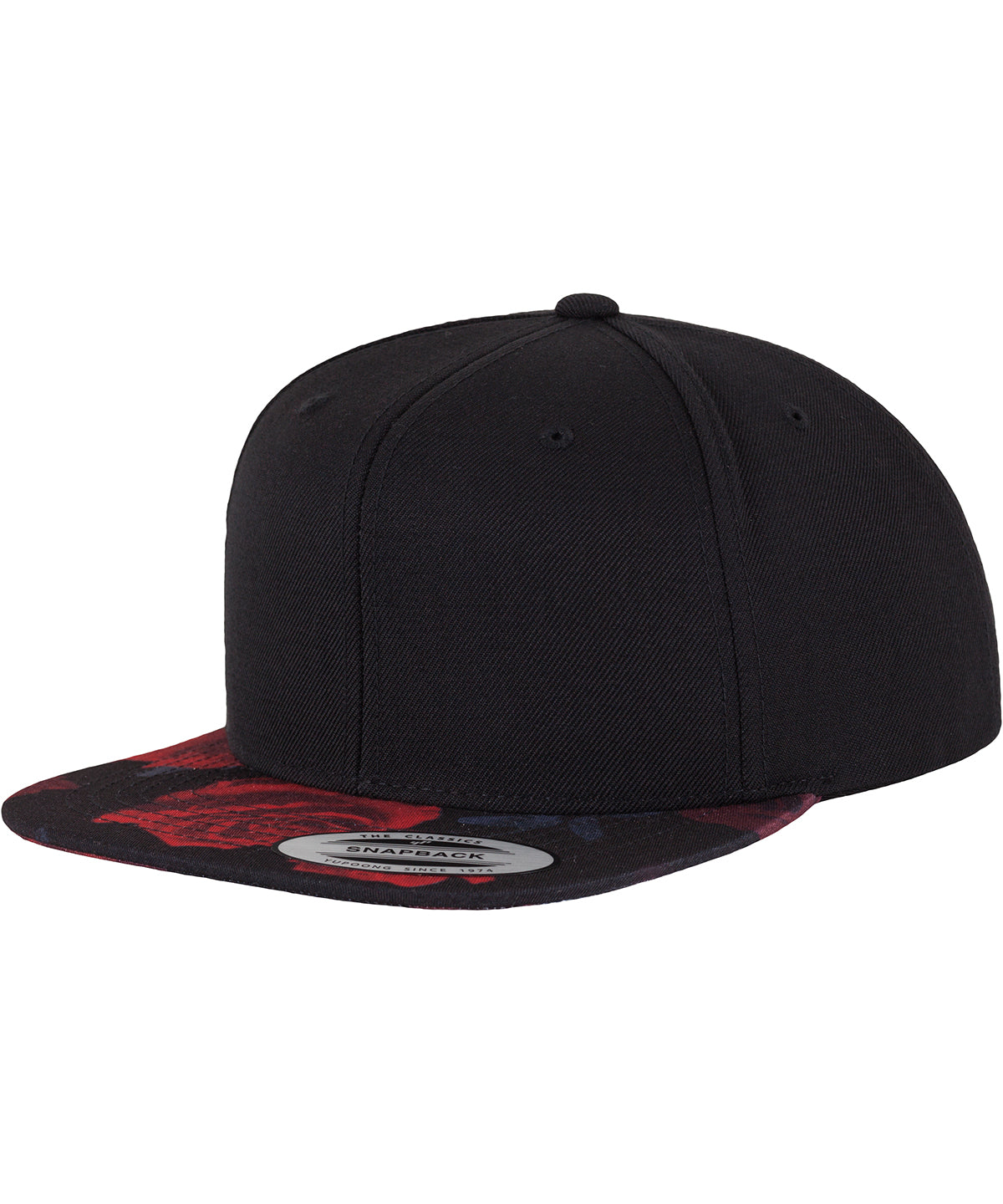 Flexfit / Yupoong Roses snapback (6089R) Black/Red