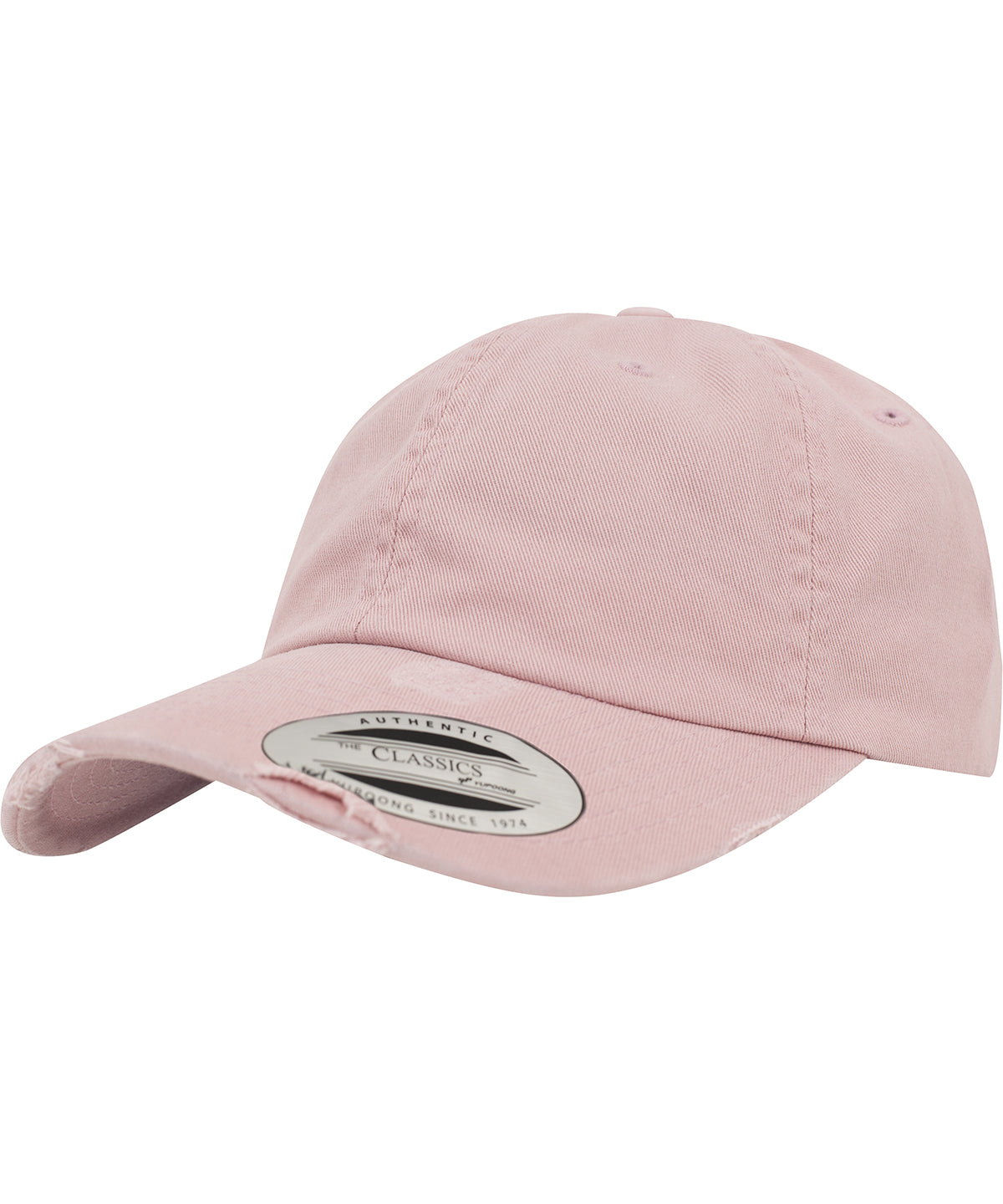 Flexfit / Yupoong Low-profile destroyed cap (6245DC) Pink