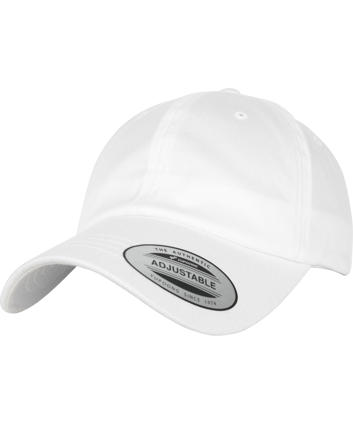 Flexfit / Yupoong Low-profile organic cotton cap (6245OC) White
