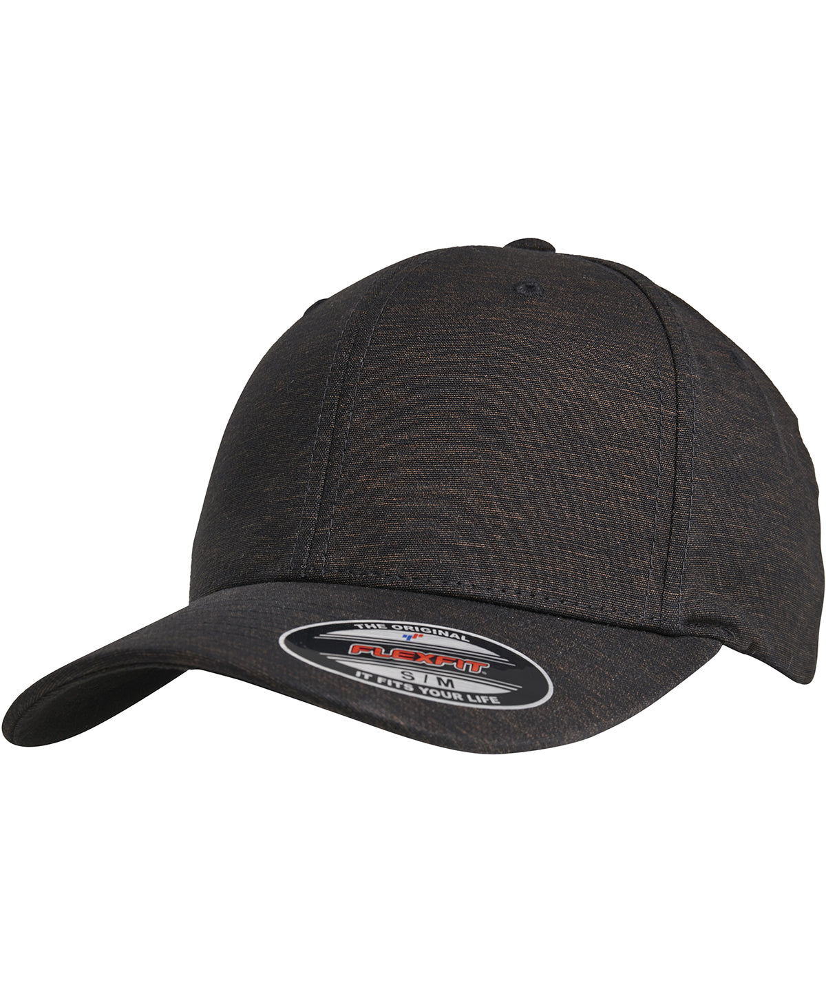 Flexfit / Yupoong Flexfit natural melange (6277M) Black