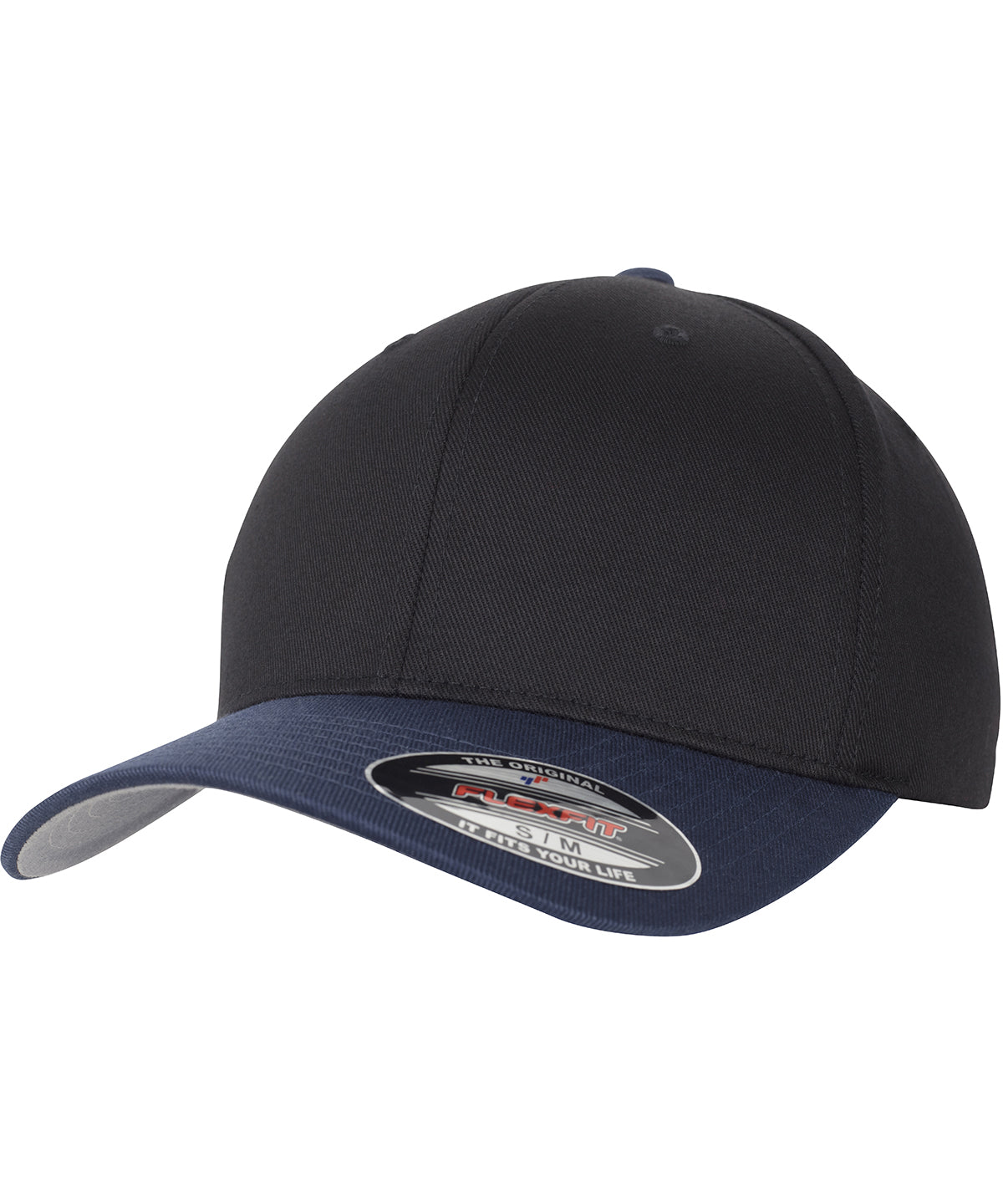 Flexfit / Yupoong Flexfit woolly combed 2-tone (6277T) Black/Navy