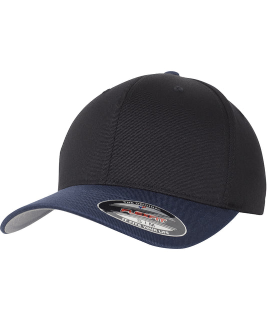 Flexfit / Yupoong Flexfit woolly combed 2-tone (6277T) Black/Navy