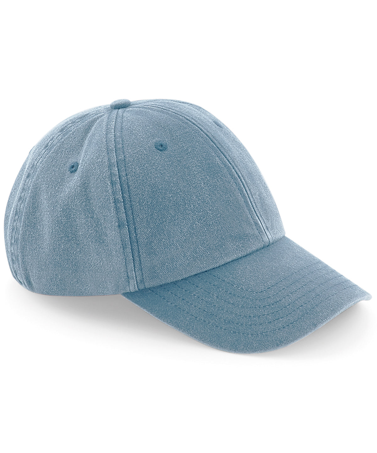 Beechfield Low-profile vintage cap Vintage Light Denim