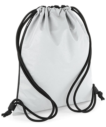 BagBase Reflective gymsac Silver Reflective