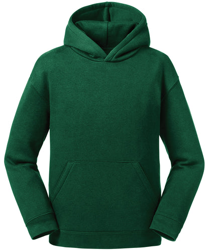Russell Kids authentic hooded sweatshirt Bottle Green