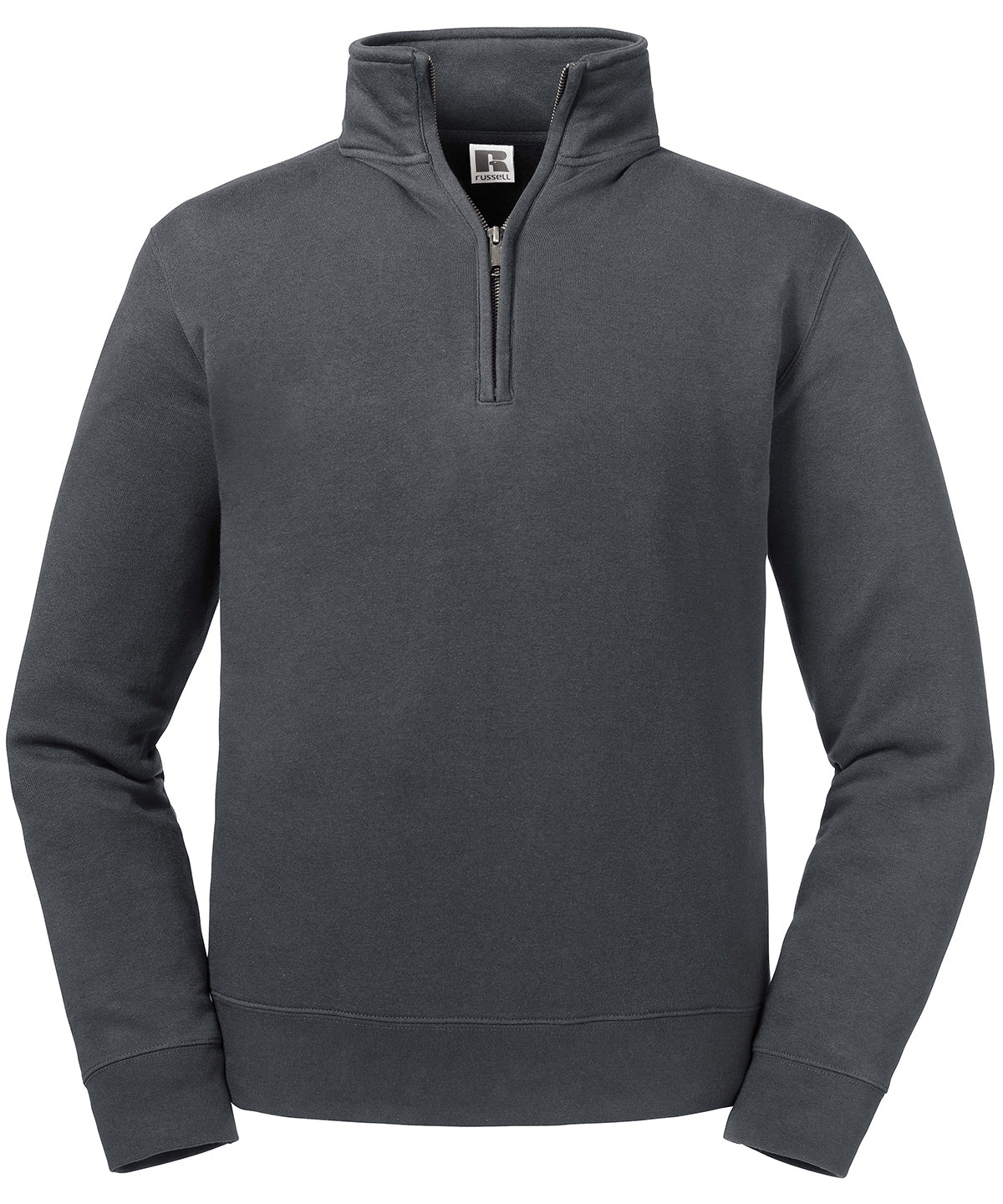 Russell Authentic ¼ zip sweatshirt Convoy Grey