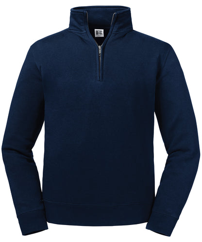Russell Authentic ¼ zip sweatshirt French Navy