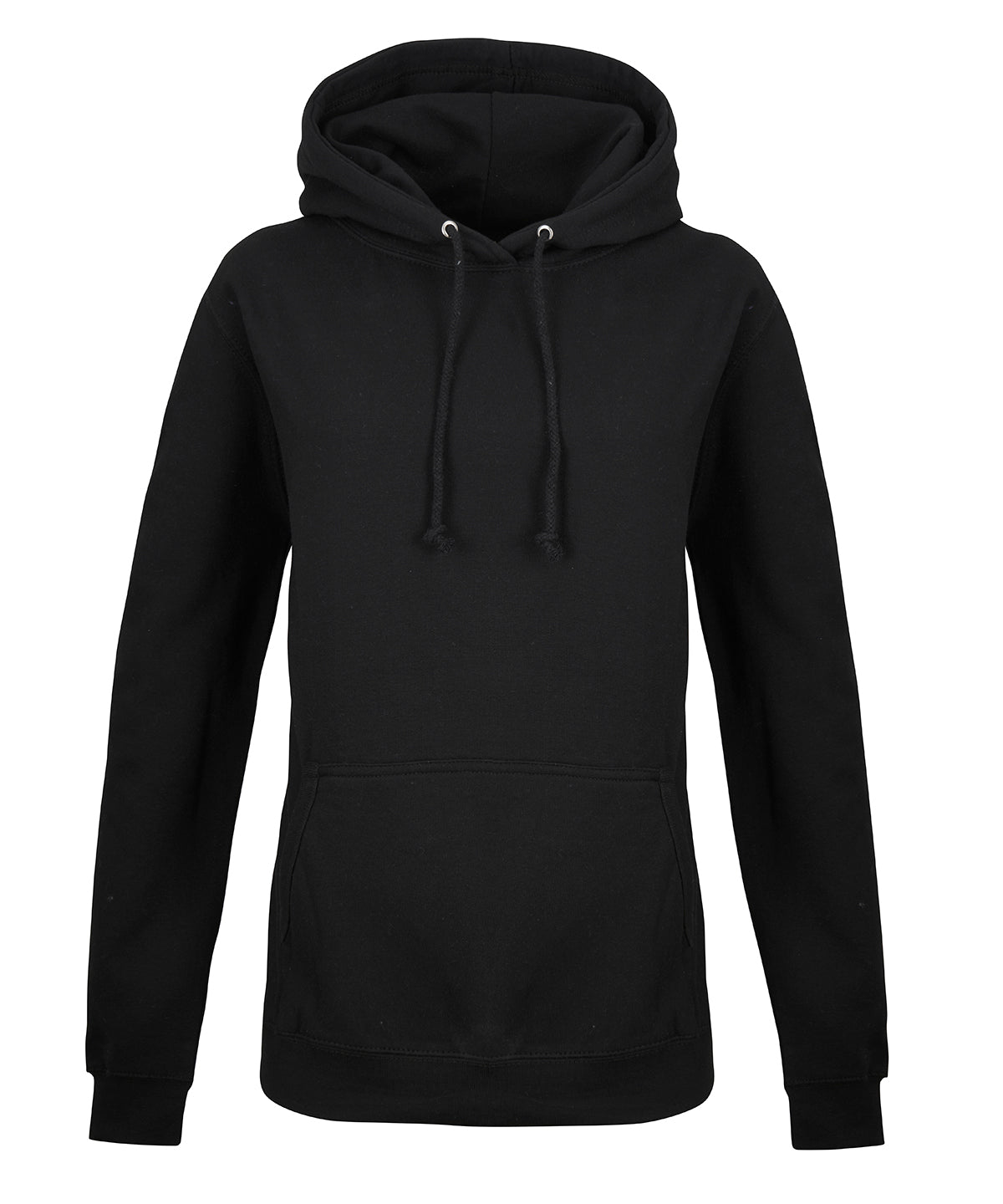 Just Hoods Women's College Hoodie Deep Black