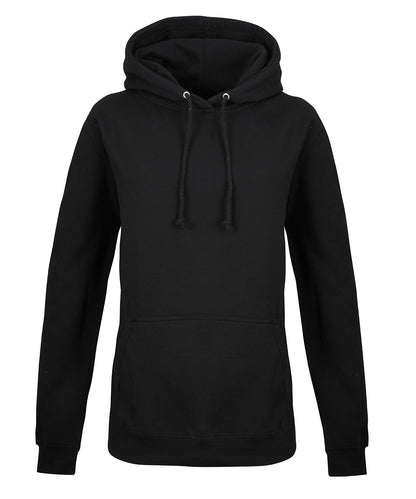 Just Hoods Women's College Hoodie Deep Black