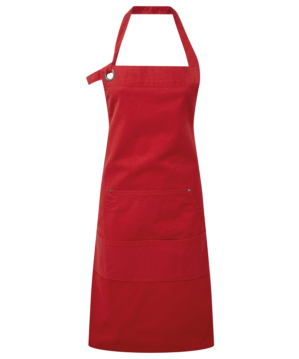 Premier Calibre heavy cotton canvas pocket apron Red