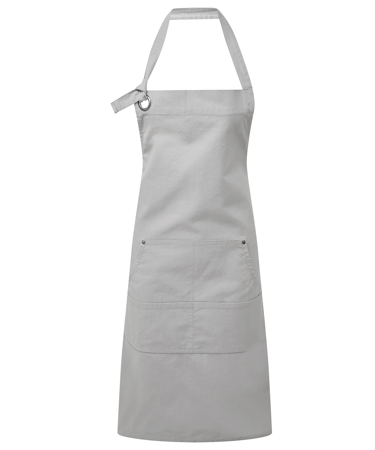 Premier Calibre heavy cotton canvas pocket apron Silver