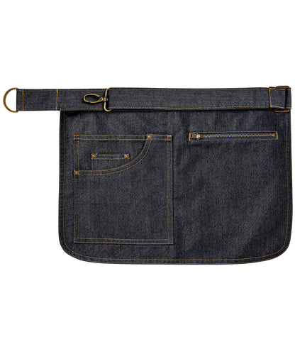 Premier Metro utility hip apron Indigo Denim