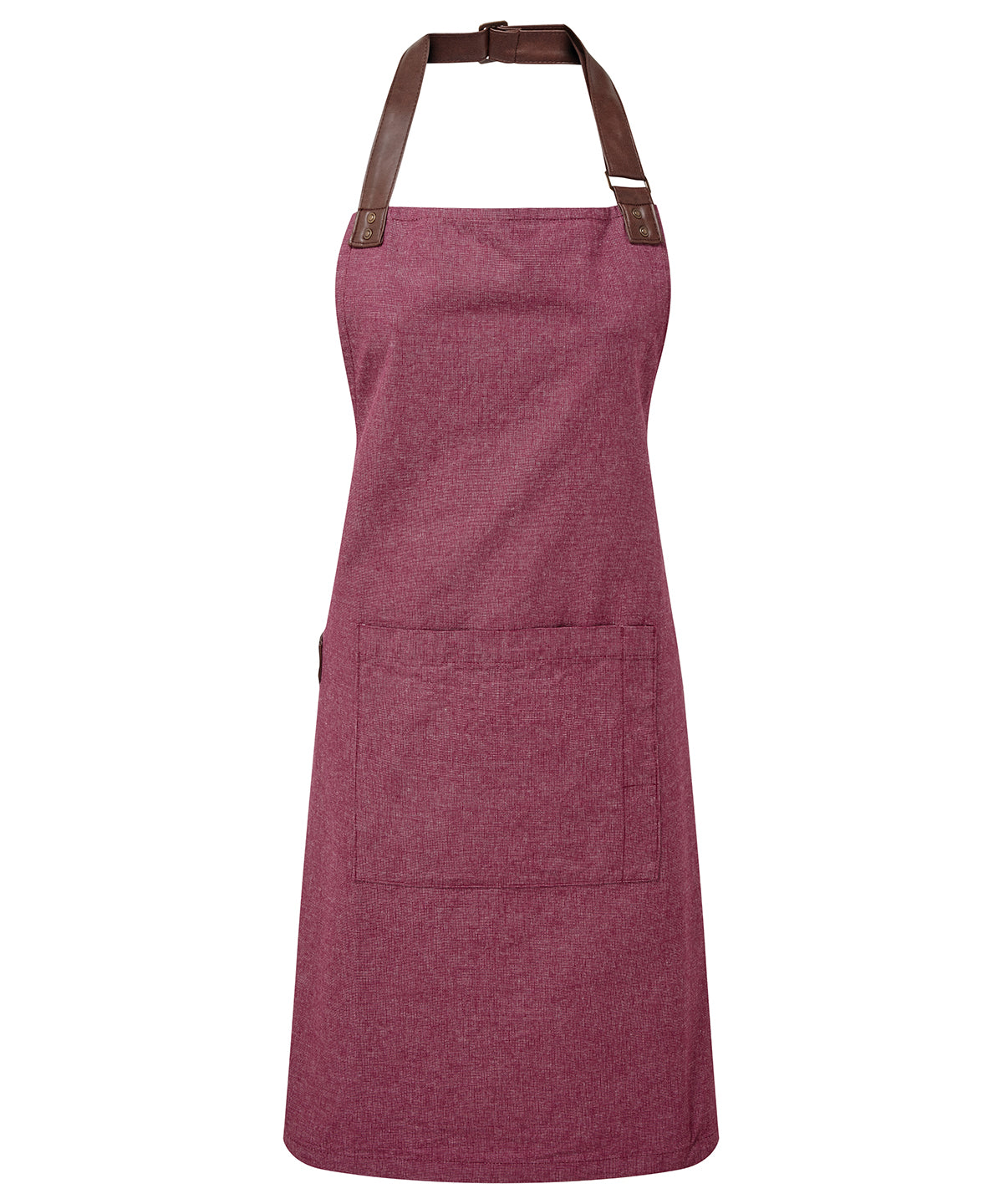 Premier Annex Oxford bib apron Burgundy