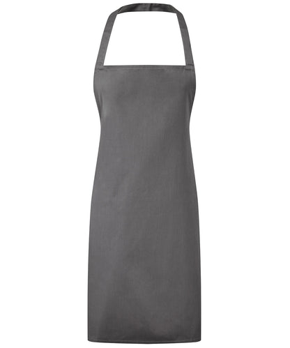 Premier Essential bib apron Dark Grey