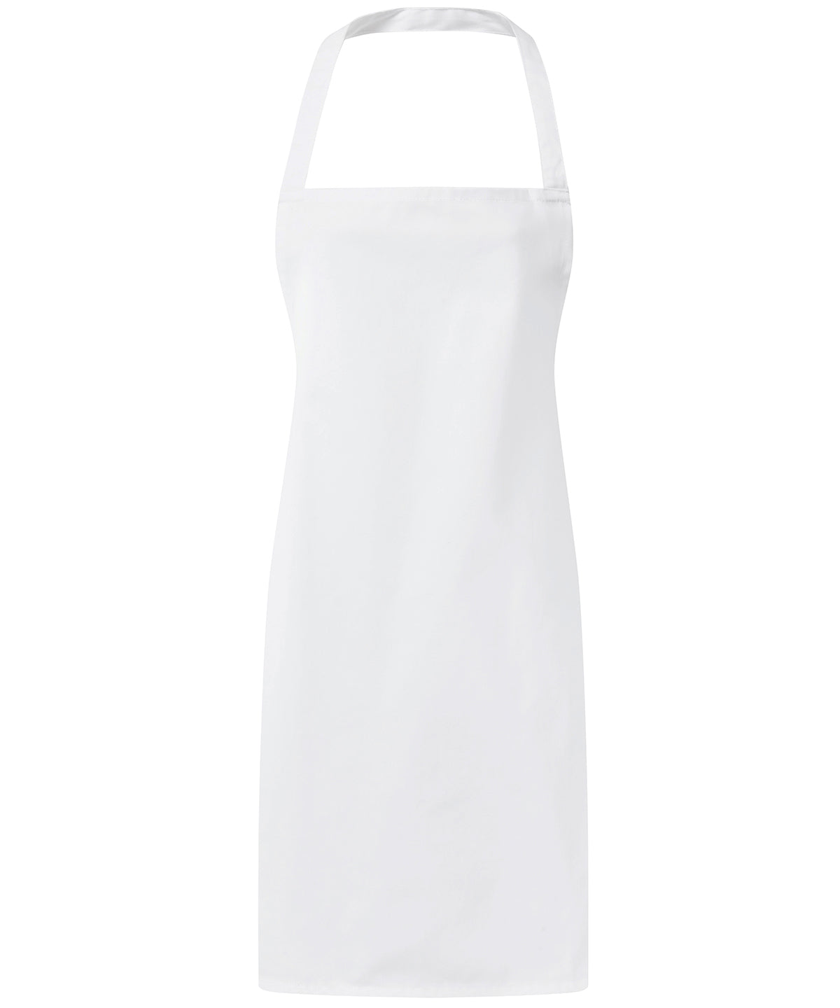Premier Essential bib apron White