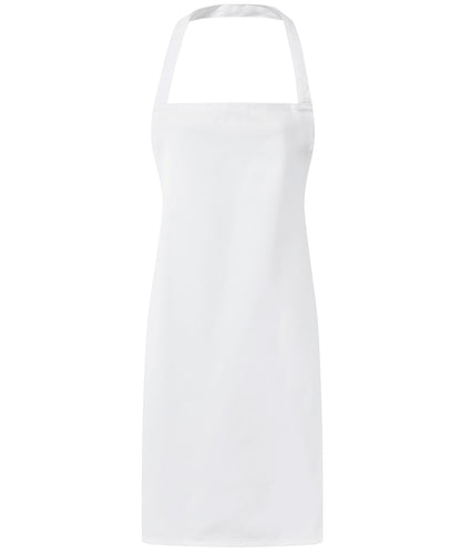 Premier Essential bib apron White