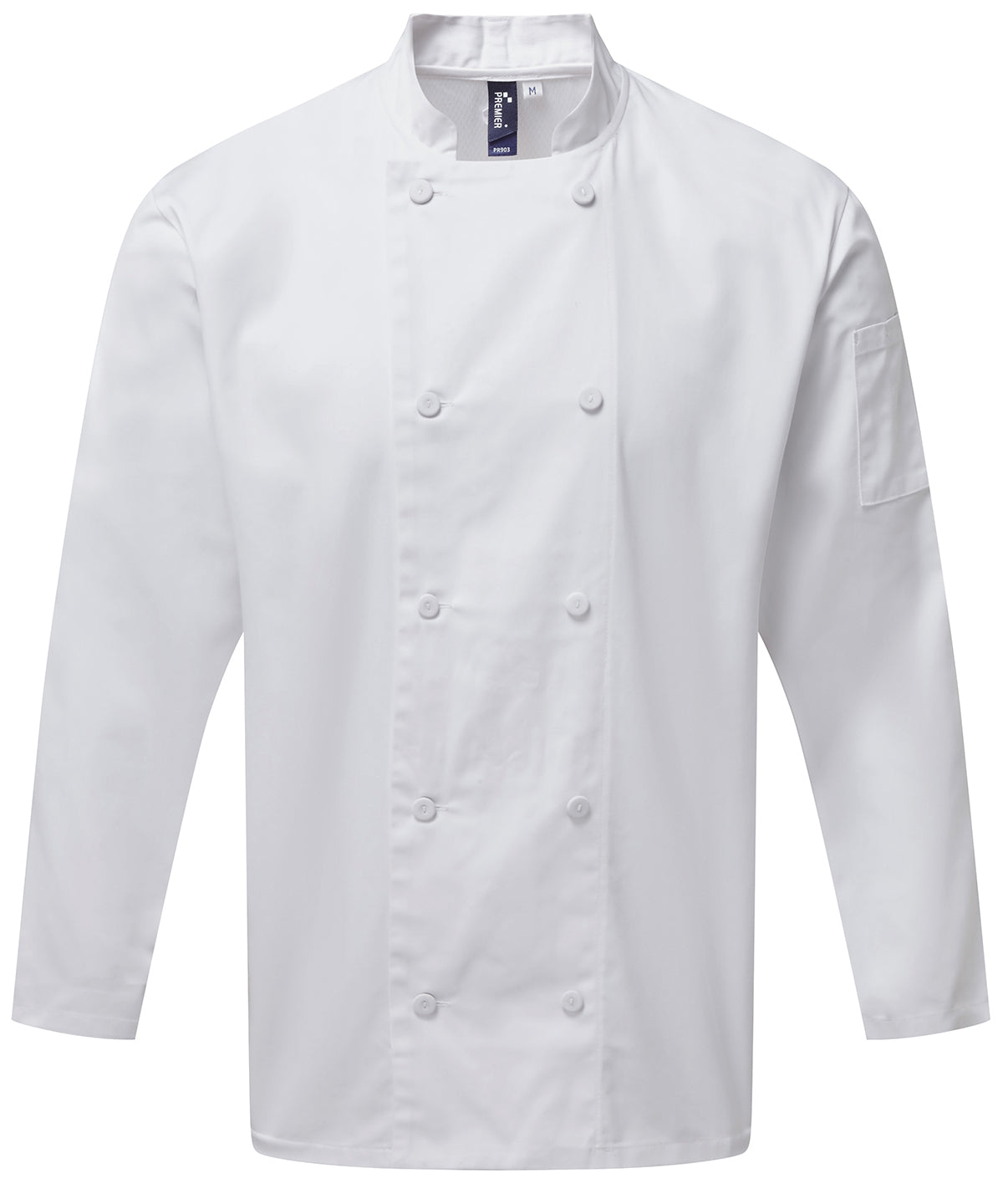 Premier Chef's Coolchecker® long sleeve jacket White