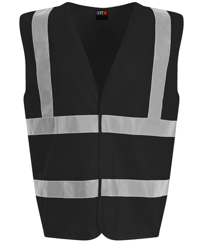 Pro RTX High Visibility Waistcoat Black