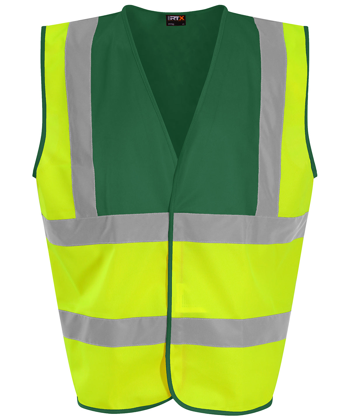 Pro RTX High Visibility Waistcoat HV Yellow/Paramedic Green