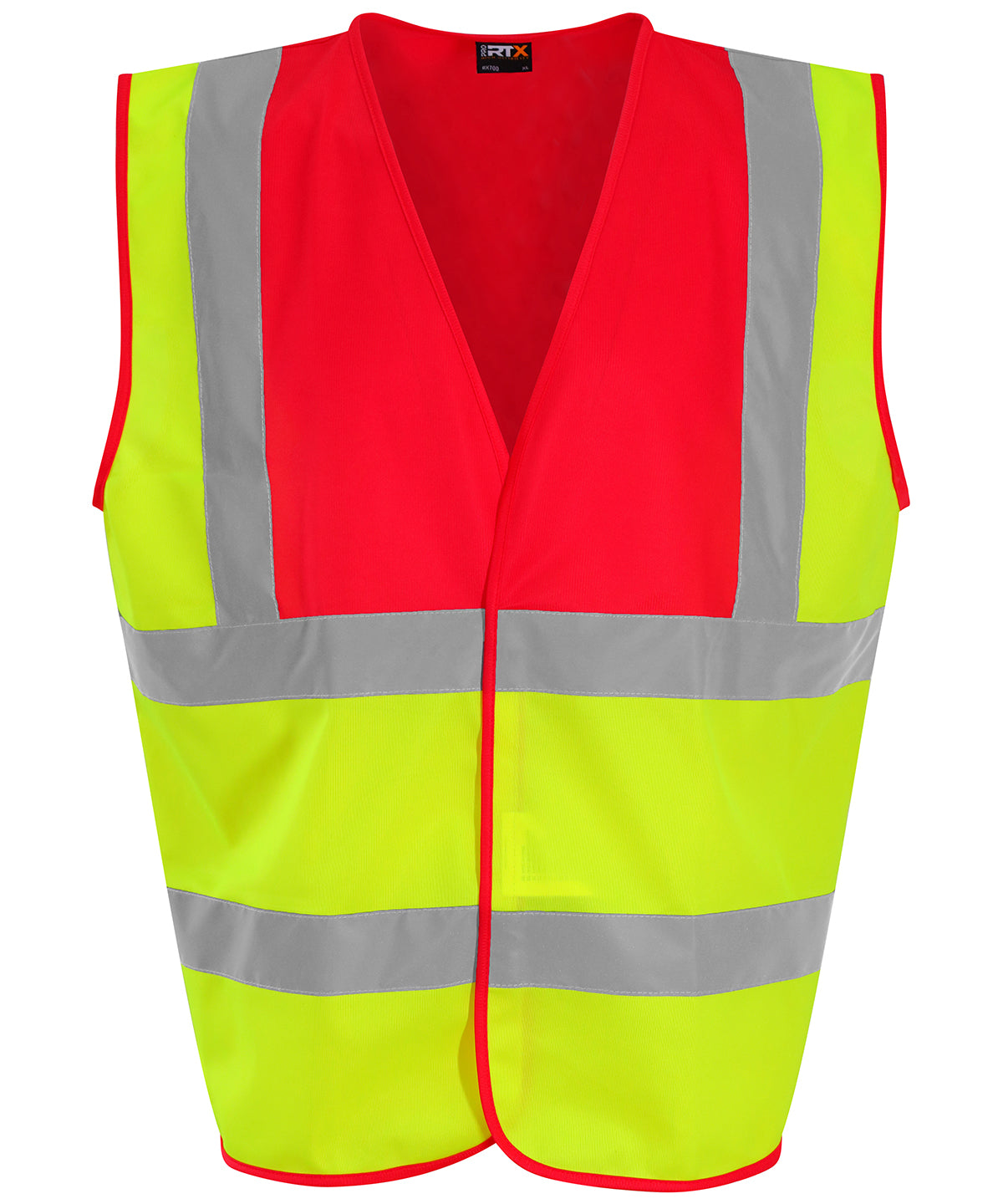 Pro RTX High Visibility Waistcoat HV Yellow/Red