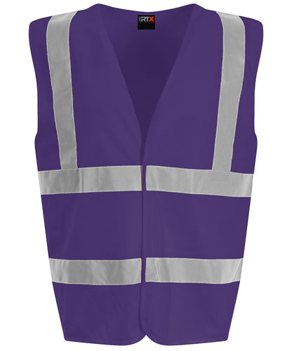 Pro RTX High Visibility Waistcoat Purple