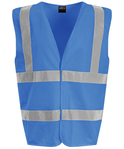 Pro RTX High Visibility Waistcoat Royal Blue*†