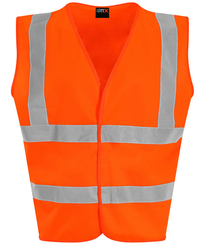 Pro RTX High Visibility Kids waistcoat HV Orange
