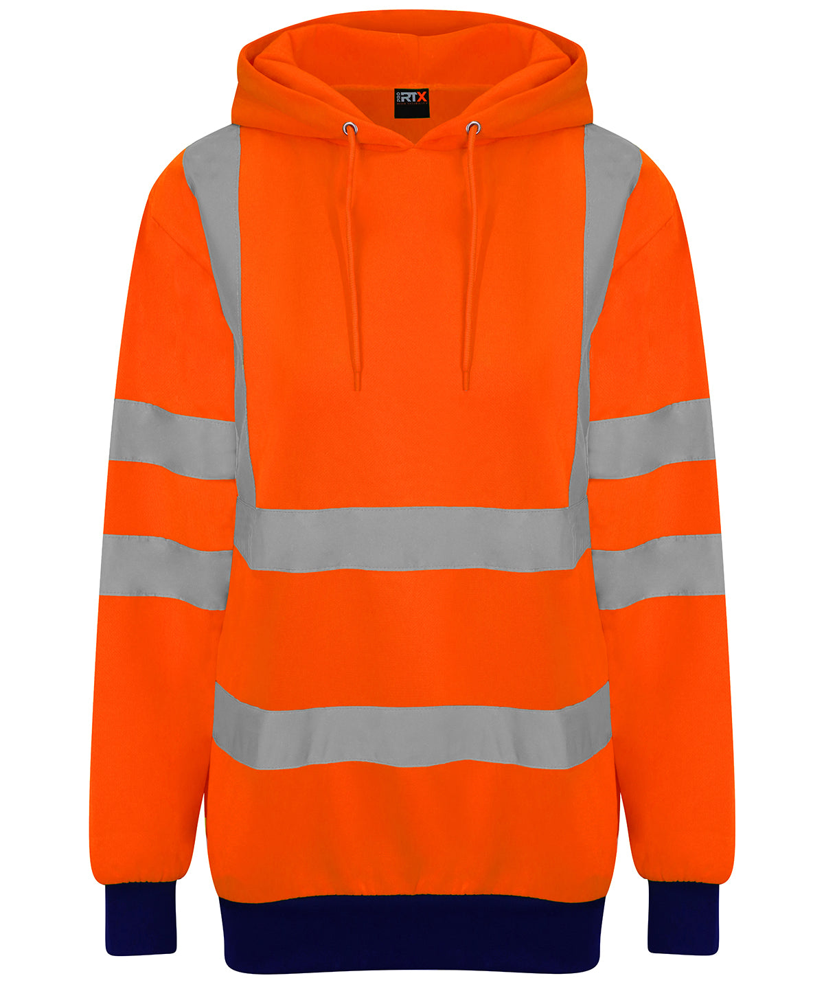 Pro RTX High Visibility High visibility hoodie HV Orange/Navy