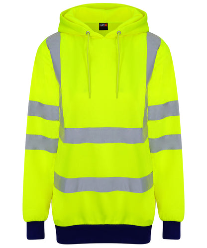 Pro RTX High Visibility High visibility hoodie HV Yellow/Navy